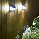Luminária com Sensor de Movimento à Energia Solar com Ângulo Amplo SUPER Brilhante