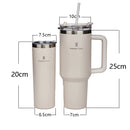 Copo Térmico de Alta Capacidade - ROMANTIC CROWN (Compre 1 e Leve Outro de 600ml Grátis!)