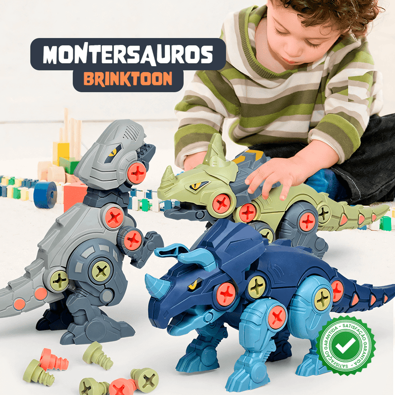 MonterSauros Brinktoon™ - Super Combo 4 em 1 + Brinde Exclusivo