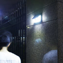 Luminária com Sensor de Movimento à Energia Solar com Ângulo Amplo SUPER Brilhante