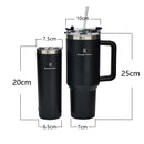 Copo Térmico de Alta Capacidade - ROMANTIC CROWN (Compre 1 e Leve Outro de 600ml Grátis!)