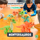 MonterSauros Brinktoon™ - Super Combo 4 em 1 + Brinde Exclusivo