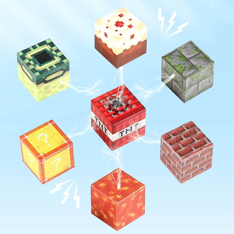 Bloco Minecraft Magnético 50-100 peças
