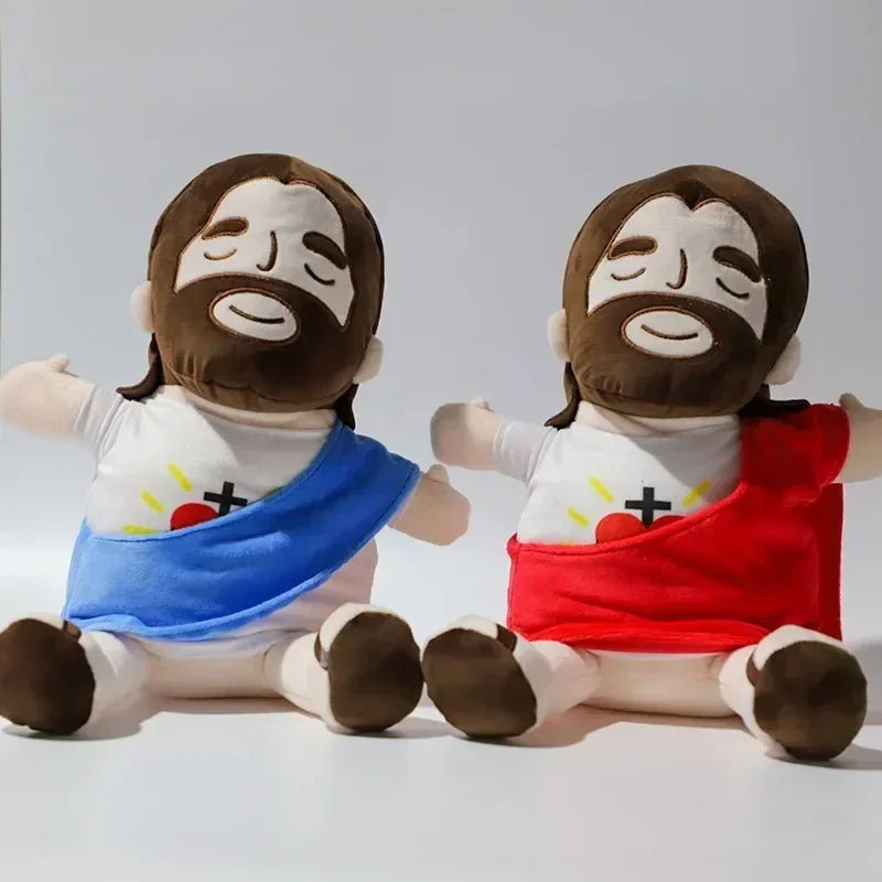 Pelúcia Menino Jesus que Respira e Acalma a Alma