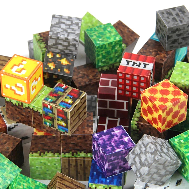 Bloco Minecraft Magnético 50-100 peças