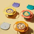 Tigela Anti-Queda para Criança, Equilíbrio Giratório para crianças